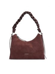 Coccinelle Torebka P6P Boheme Suede Bimaterial E1 P6P 13 03 01 Bordowy. Czerwone torebki klasyczne damskie Coccinelle, bez wzorów, ze skóry, bez dodatków. Za 1,599.00 zł.
