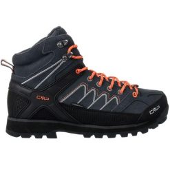 Buty trekkingowe męskie CMP Moon Mid WP. Brązowe buty trekkingowe męskie CMP, bez zapięcia, trekkingowe. W wyprzedaży za 479.99 zł.