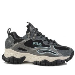 Buty damskie sportowe Fila RAY TRACER TR2 WMN. Czarne buty sportowe na co dzień damskie Fila, bez wzorów, z materiału, trekkingowe. Za 259.00 zł.