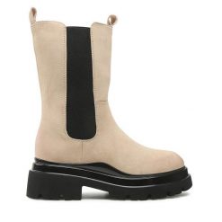 Botki Jenny Fairy. Brązowe botki damskie Jenny Fairy, bez obcasa, na płaskiej podeszwie, bez zapięcia. Za 219.99 zł.