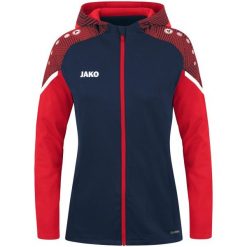 Bluza dresowa z kapturem Jako Performance. Czerwone bluzy z kapturem damskie Jako, l, z dresówki. Za 215.65 zł.