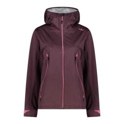 Kurtka przeciwdeszczowa damska z kapturem CMP. Czerwone kurtki damskie CMP, xl, bez wzorów, z kapturem. Za 505.60 zł.