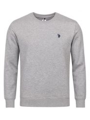 US Polo Assn Bluza w kolorze szarym rozmiar: S. Szare bluzy bez kaptura męskie US POLO ASSN, s, z bawełny. Za 119.95 zł.