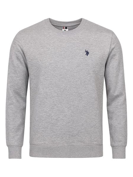 US Polo Assn Bluza w kolorze szarym rozmiar: S. Szare bluzy bez kaptura męskie US POLO ASSN, s, z bawełny. Za 119.95 zł.