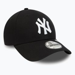 Czapka z daszkiem New Era Repreve 9Forty New York Yankees. Czarne czapki męskie New Era, bez wzorów. Za 99.99 zł.