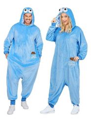 Carnival Party Kombinezon kostiumowy "Sweets Monster" w kolorze błękitnym rozmiar: S/M. Niebieskie kombinezony damskie Carnival Party, m, bez wzorów, bez kołnierzyka, bez ramiączek. Za 126.99 zł.