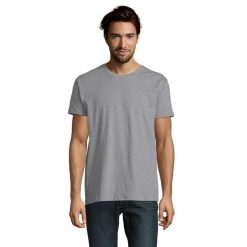 Koszulka Imperialna Unisex Dla Dorosłych. Szare bluzki damskie SOL'S, s, bez wzorów, sportowe, bez kołnierzyka, bez ramiączek. Za 60.99 zł.