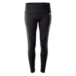 Damskie legginsy Hi-Tec Likia. Czarne legginsy sportowe damskie Hi-tec, m, bez wzorów, z elastanu, na fitness i siłownię. Za 138.00 zł.