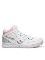 Reebok Sneakersy BB4500 COURT 100033482K Biały. Białe buty sportowe dziewczęce Reebok, bez wzorów, ze skóry, bez zapięcia. Za 199.99 zł.