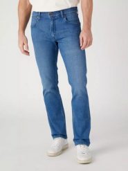 WRANGLER GREENSBORO MĘSKIE SPODNIE JEANSOWE JEANSY EASY DAYS W15QHN42M 112328978. Jeansy męskie Wrangler. Za 238.99 zł.