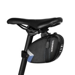 Torebka rowerowa podsiodełko Roswheel. Czarne torebki klasyczne damskie Roswheel, bez wzorów, bez dodatków. Za 22.00 zł.