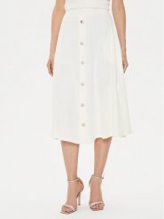 Rinascimento Spódnica midi CFC0118363003 Écru Regular Fit. Spódniczki damskie RINASCIMENTO, xl, bez wzorów, z syntetyku, midi. Za 259.99 zł.