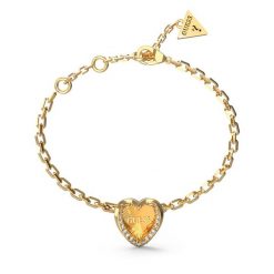 Bransoletka Guess. Żółte bransoletki damskie Guess, złote. Za 139.99 zł.