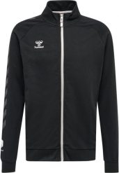 Zapinana na zamek bawełniana bluza dresowa Hummel Move Grid. Czarne bluzy bez kaptura męskie HUMMEL, s, z bawełny. Za 172.00 zł.