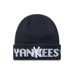 Czapka New York Yankees Wordmark. Czarne czapki męskie New Era, bez wzorów, z materiału, eleganckie. Za 164.25 zł.
