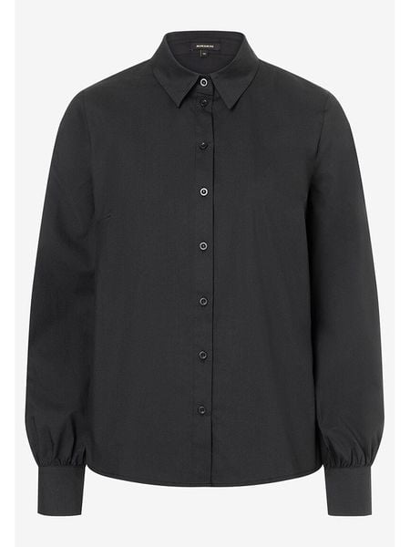 More & More Bluzka w kolorze czarnym rozmiar: 38. Czarne bluzki damskie MORE & MORE, bez wzorów, bez kołnierzyka, bez ramiączek. Za 117.73 zł.