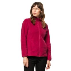 Sztruksowa Kurtka Damska. Fioletowe kurtki damskie Jack Wolfskin, m, bez wzorów, z materiału, z kapturem. Za 744.99 zł.