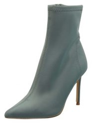 Steve Madden Skórzane botki w kolorze szarym rozmiar: 40. Szare botki damskie Steve Madden, eleganckie, bez obcasa, na szpilce, bez zapięcia. Za 245.96 zł.