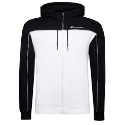Bluza trekking męska Zip-Hoodie. Czarne bluzy bez kaptura męskie CHAMPION, m, z bawełny. Za 250.00 zł.