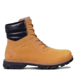 Trapery Luhta. Brązowe buty zimowe męskie Luhta, bez zapięcia. Za 449.99 zł.