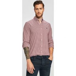 Polo Ralph Lauren - Koszula. Brązowe koszule męskie Polo Ralph Lauren, l, bez wzorów, z elastanu, bez kołnierzyka, bez ramiączek. Za 549.90 zł.