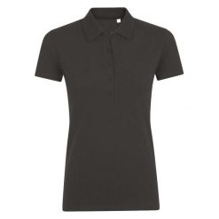 Damska Koszulka Polo Phoenix Melange. Brązowe bluzki sportowe damskie SOL'S, xl, bez wzorów, bez ramiączek. Za 152.99 zł.