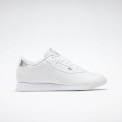 Buty do chodzenia damskie Reebok Princess. Białe buty sportowe na co dzień damskie Reebok, bez wzorów, z gumy, trekkingowe, Reebok Princess. Za 279.00 zł.