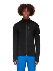 Mammut Kurtka polarowa "Taiss Light ML" w kolorze czarnym rozmiar: XXL. Czarne kurtki męskie Mammut, xxl, bez wzorów, z materiału, bez kaptura. Za 524.95 zł.