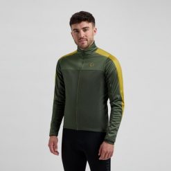 Mocno ocieplona kurtka zimowa męska Rogelli FREEZE. Zielone kurtki męskie Rogelli, na zimę, l, bez wzorów, z gumy, klasyczne, bez kaptura. Za 345.00 zł.