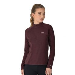 Damska koszulka do jazdy konnej Weatherbeeta Bamboo. Czerwone t-shirty damskie WEATHERBEETA, bez wzorów, bez kołnierzyka. Za 308.50 zł.