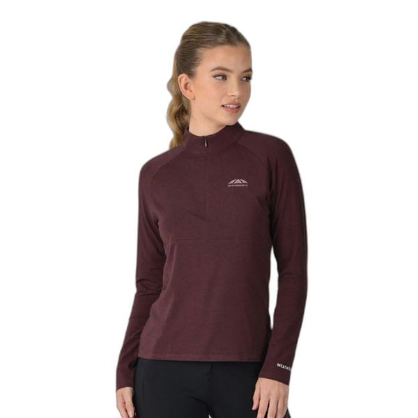 Damska koszulka do jazdy konnej Weatherbeeta Bamboo. Czerwone t-shirty damskie WEATHERBEETA, bez wzorów, bez kołnierzyka. Za 308.50 zł.