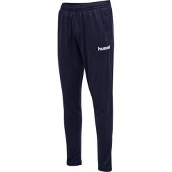 Spodnie Hummel hmlPROMO Football. Niebieskie szorty męskie HUMMEL, bez wzorów, sportowe. Za 148.50 zł.