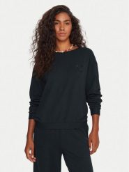 Roxy Bluza Surfing By Moonlight ERJFT05008 Czarny Relaxed Fit. Czarne bluzy bez kaptura damskie Roxy, l. Za 199.99 zł.