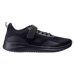 Buty Martes Essentials Riken Teen 92800654543 czarne. Czarne buty sportowe na co dzień damskie bez wzorów, z materiału. Za 147.51 zł.