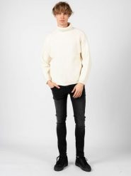 Antony Morato Sweter | MMSW01034-YA400119 | Mężczyzna | Biały. Białe swetry męskie Antony Morato, m, bez wzorów, z dzianiny, bez kołnierzyka. W wyprzedaży za 279.00 zł.