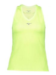 Mizuno Top "Aero" w kolorze żółtym do biegania rozmiar: XL. Żółte topy damskie Mizuno, xl, bez wzorów, z materiału, bez ramiączek. Za 100.99 zł.