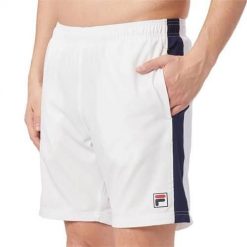 Spodnie treningowe męskie Fila FBM2415010153. Białe spodnie dresowe męskie Fila, bez wzorów, z dresówki. Za 362.00 zł.