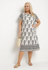 Czarna Wiskozowa Sukienka ze Wzorem Boho Ellivra. Czarne sukienki damskie Born2be, na co dzień, xl, z aplikacjami, z jeansu, boho, bez kołnierzyka, bez ramiączek, midi. W wyprzedaży za 63.99 zł.