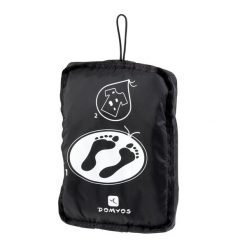 Torba fitness worek na odzież Domyos. Czarna torebki klasyczne damskie DOMYOS, bez wzorów, z materiału, bez dodatków. Za 29.99 zł.