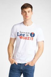 LEE HERITAGE TEE MĘSKI T-SHIRT BRIGHT WHITE L63QFQLJ 112115171. Białe t-shirty męskie Lee, l, bez wzorów, bez kołnierzyka. Za 69.99 zł.