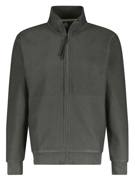 Lerros Bluza w kolorze ciemnozielonym rozmiar: XXL. Zielone bluzy bez kaptura męskie Lerros, xxl, z bawełny. Za 209.95 zł.