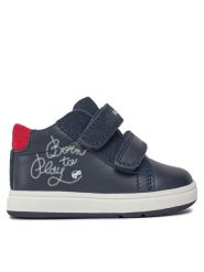 Geox Sneakersy B Biglia Boy B044DD 00822 C0735 Granatowy. Niebieskie buty sportowe chłopięce Geox, z materiału, bez zapięcia. Za 360.87 zł.