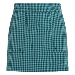 Spódnica damska adidas Ultimate365 Gingham. Zielone spódniczki damskie Adidas, bez wzorów, sportowe, sportowe. W wyprzedaży za 230.50 zł.