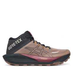 Buty do biegania Asics. Brązowe obuwie do biegania damskie Asics. Za 889.99 zł.