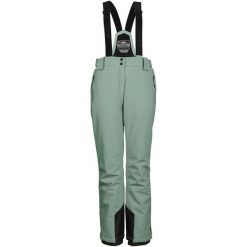 Spodnie narciarskie damskie Killtec KSW 249. Zielone spodnie dresowe damskie KILLTEC, bez wzorów, sportowe. Za 599.99 zł.