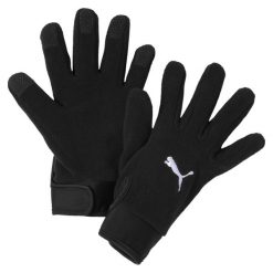 Rękawiczki piłkarskie PUMA Teamliga 21 Winter. Białe rękawiczki damskie Puma, bez wzorów. Za 54.99 zł.