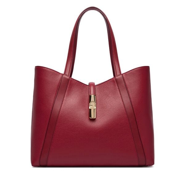 Torebka Furla. Czerwone torebki klasyczne damskie Furla, bez wzorów, bez dodatków. Za 1,509.00 zł.