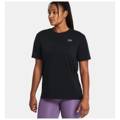 T-Shirt Koszulka Damska Under Armour. Bluzki damskie Under Armour, bez wzorów, sportowe, bez kołnierzyka, bez ramiączek. W wyprzedaży za 159.20 zł.