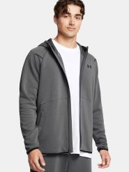 Under Armour Kurtka sportowa "Unstoppable" w kolorze antracytowym rozmiar: M. Czarne kurtki outdoor męskie Under Armour, m, bez wzorów, z materiału, bez kaptura. Za 313.24 zł.