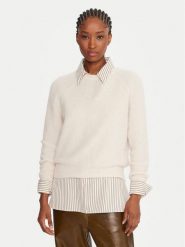 Marella Sweter Digione 2523366414 Écru Regular Fit. Swetry klasyczne damskie Marella, s, z wełny, bez kołnierzyka. Za 999.99 zł.